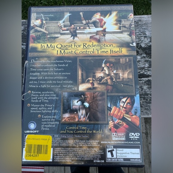 Prince of Persia the sands of time video game for ps2 - Picture 3 of 4